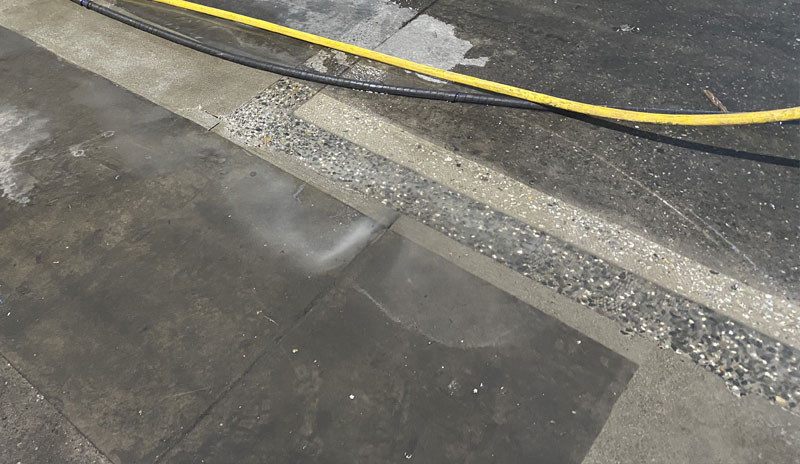 Warehouse Floor Hydro Scabbling